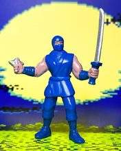 Load image into Gallery viewer, Ninja Side Story NES Tribute - Blue Painted
